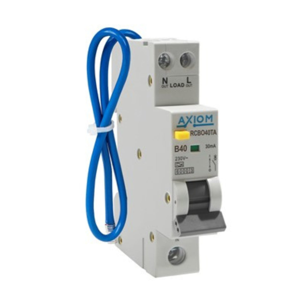 Axiom Mini RCBO 30mA Type A - 40A