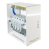 Axiom RCD Metal Garage/Workshop Consumer Unit 3 Way