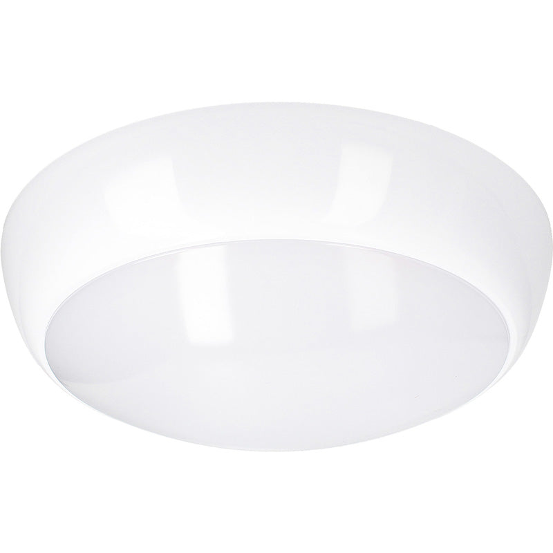 LUNA 16W LED Emergency Bulkhead Light with Microwave Sensor, IP65, 3-Hour Runtime, Maintained & Non-Maintained, 1700 Lumens, CCT3 (Cool White)