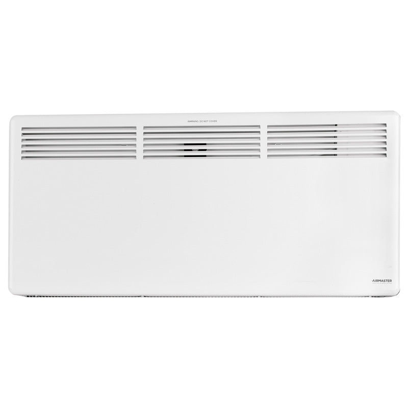 Airmaster 2kW Slim Panel Heater – Aluminium Wall-Mounted Electric Heater, Energy-Efficient, Compact Design