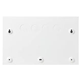 MK SENTRY 10 Way Metal Dual Split RCD Consumer Unit 63A RCDs c/w 10 MCBs