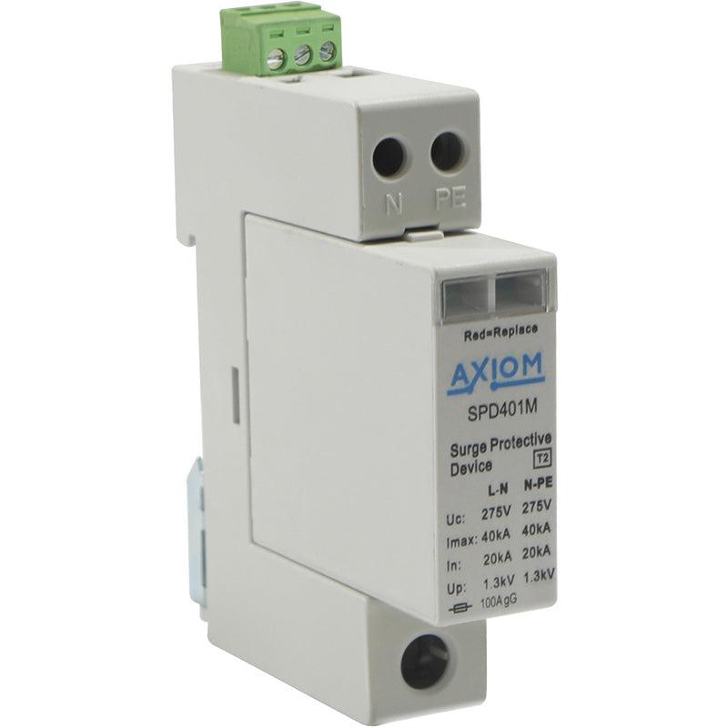 Axiom Surge Protection Device 40kA Type 2 SP Surge Arrester