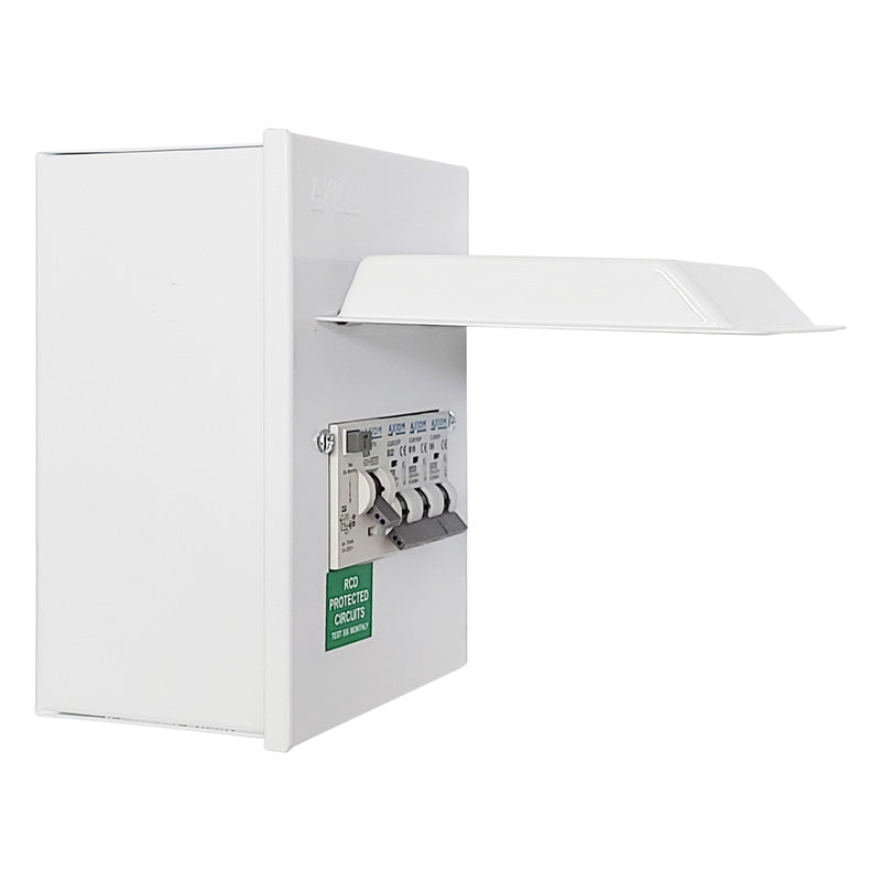 Axiom Metal 17th Edition Amendment 3 Garage Consumer Unit 2 Way