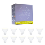 Moonstone Lighting® LED GU10 Warm White 5W LED Lamps Ultra Bright 338lmns Non-Dimmable 10 Pack