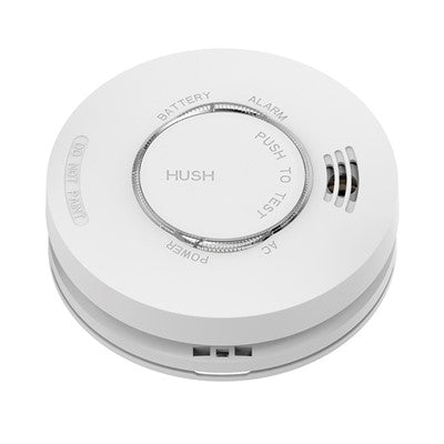 MAINS OPTICAL SMOKE ALARM WITH BATTERY BACK UP - RADIO FREQUENCY INTER-CONNECTED