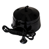 SH|P® Deep Black 10A 2-Way Pull Cord Switch - Stylish & Durable Electric Switch for Bathroom & Ceiling Fans