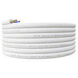 SHPELEC® 3183Y 3 Core Flexible Cable White - 1.0mm