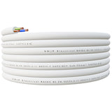 SHPELEC® 3183Y 3 Core Flexible Cable White - 0.75mm