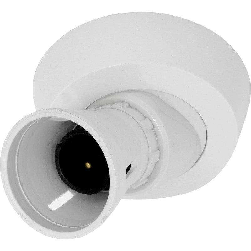 Axiom Loop-in Batten Ceiling Rose Angled