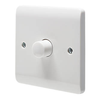 CRABTREE INSTINCT 1-GANG 2-WAY LED DIMMER SWITCH WHITE