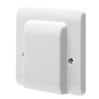 CRABTREE INSTINCT 50A UNSWITCHED COOKER OUTLET PLATE WHITE