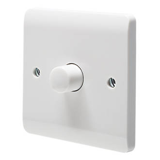 CRABTREE INSTINCT 1-GANG 2-WAY DIMMER SWITCH WHITE