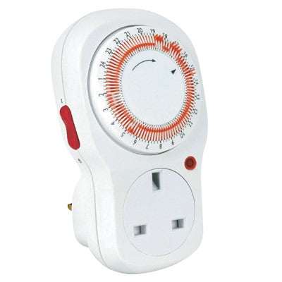 24HR PLUG-LN SEGMENT TIMER 13AMP 3KW 15MIN. TO BS3456